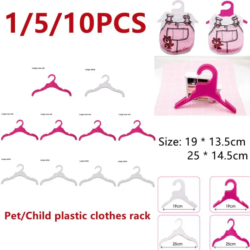 

1/5/10 шт./партия, пластиковые вешалки для детской одежды