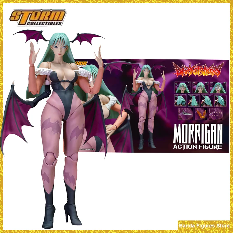 Оригинальные Storm Toys Darkstalkers Morrigan Aensland в наличии коллекция аниме фигурки модель