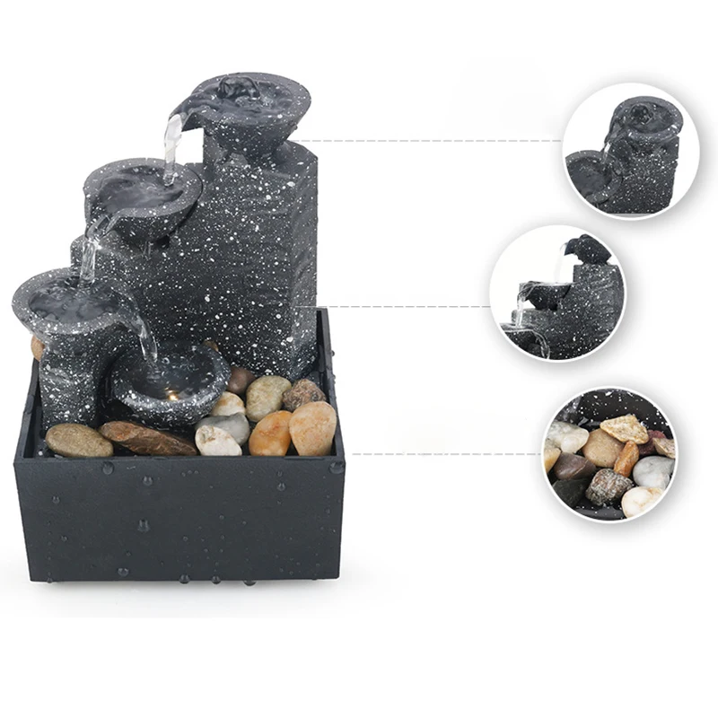 Фонтан-водопад для медитации фэн-шуй | Дом и сад