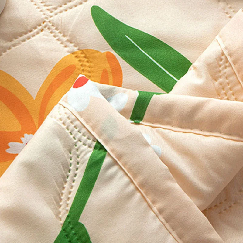 Милые мультяшные весенние квитанционные одеяла мягкое приятное на ощупь дышащее