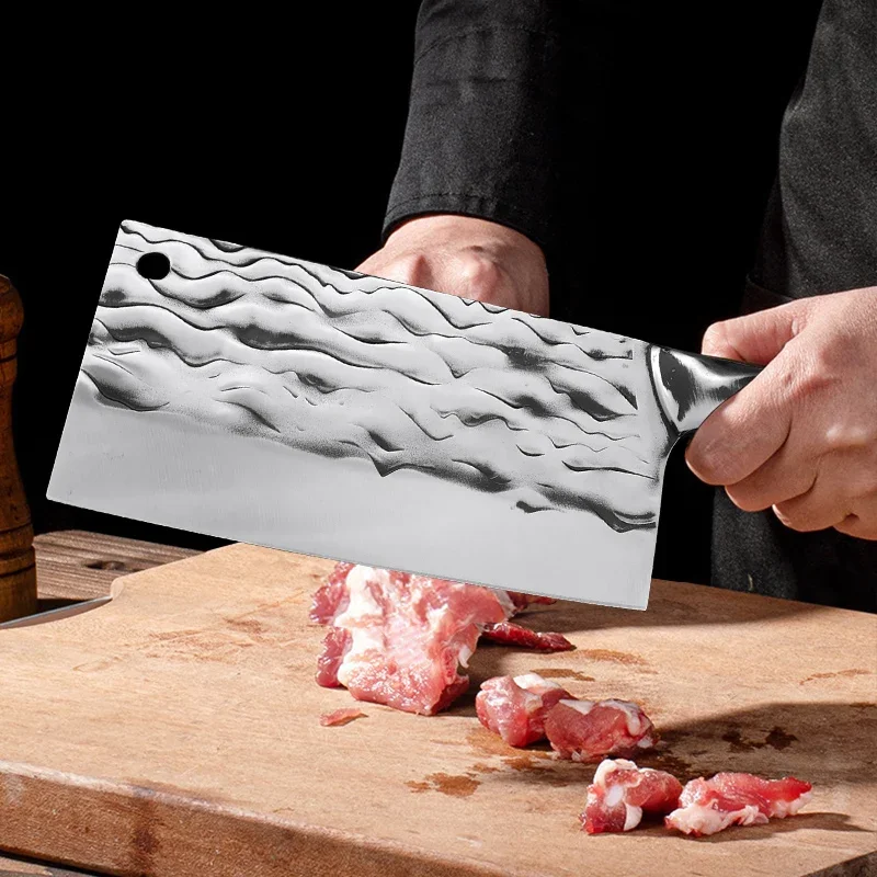 Кухонные ножи Тесак Нож для мясника нарезки рыбы Разделка овощей Ручка из