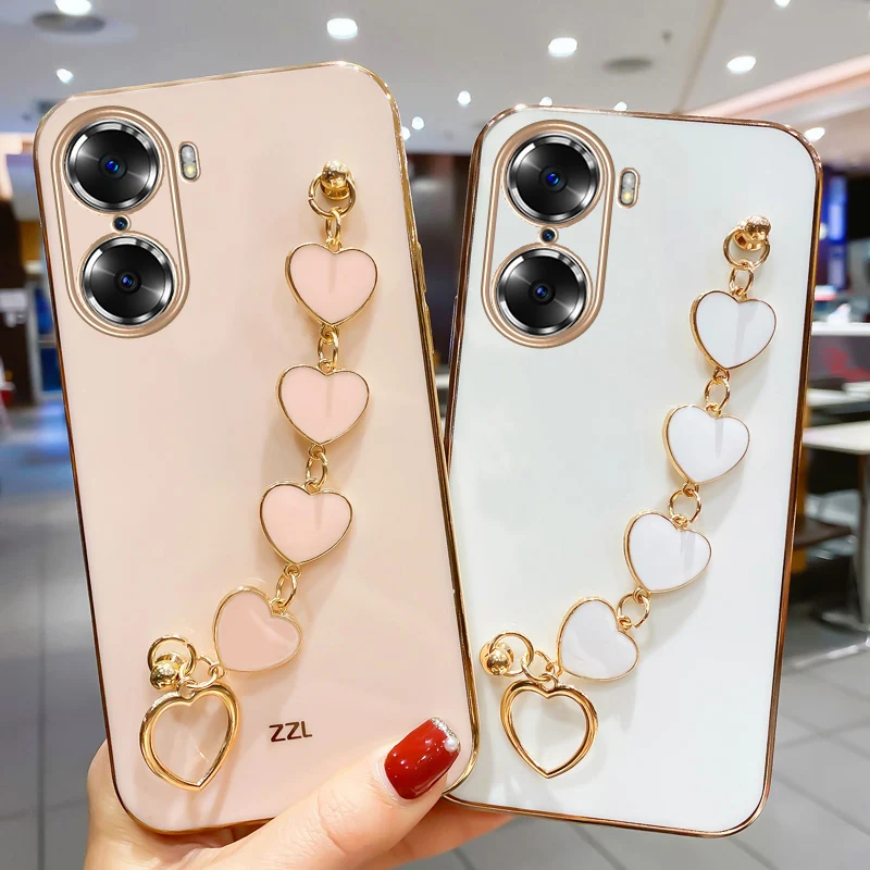 Case For Samsung Galaxy A22 A02S A42 A32 A52 A72 4G 5G Wrist Chain Shockproof Case For Samsung A51 A71 A31 A50 A30 A11 A21 A12