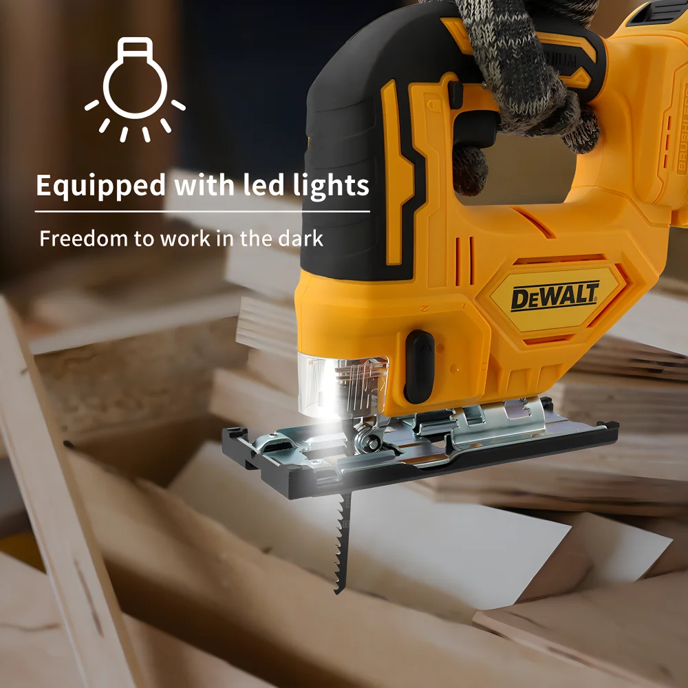 DEWALT Линейная пила 20V Беспроводная литиевая светодиодная лампа