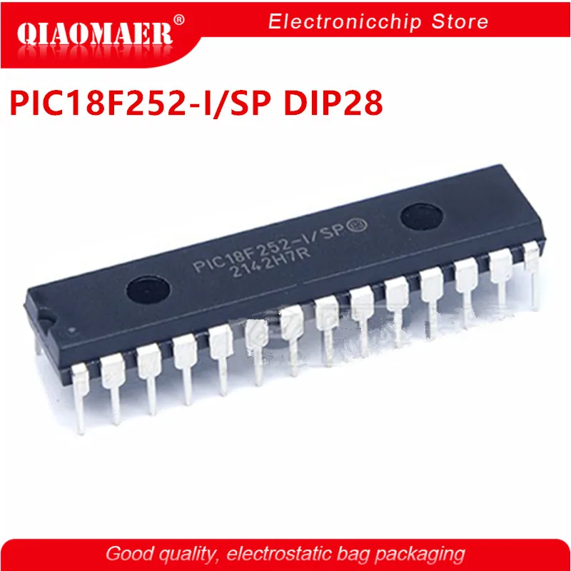 

1 шт./лот PIC18F252-I/SP PIC18F252 18F252 DIP-28