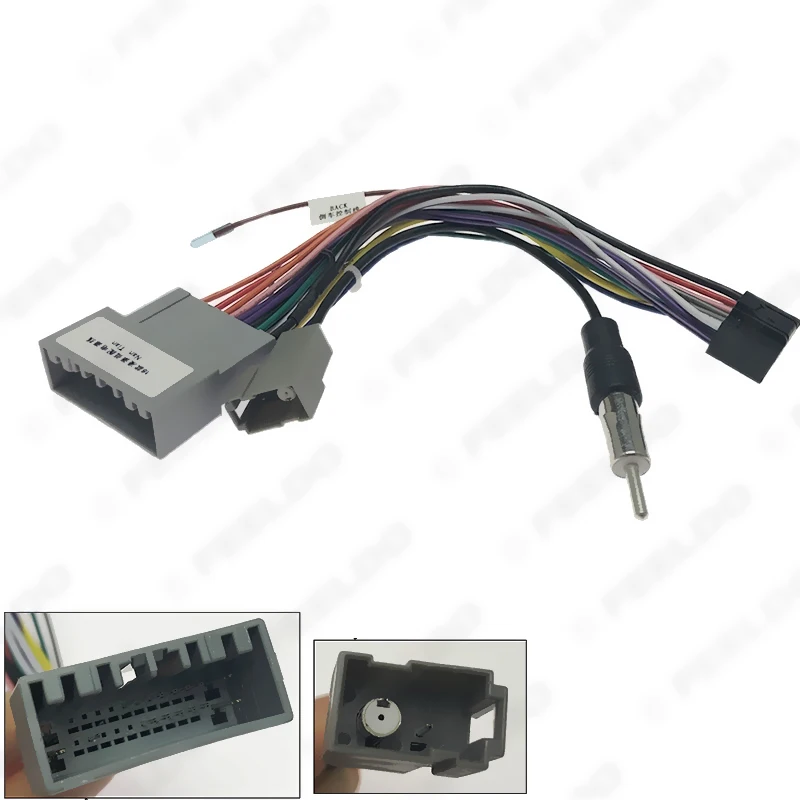 

16Pin Car Stereo Audio Head Unit Harness Power Adapter wire Cable For Honda Jazz Greiz Envix Gienia Crider CRV BRV HRV 2015-2019