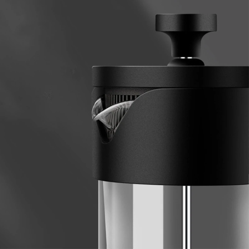 Кухонный френч-пресс кофеварка для эспрессо и чая с тройными фильтрами из