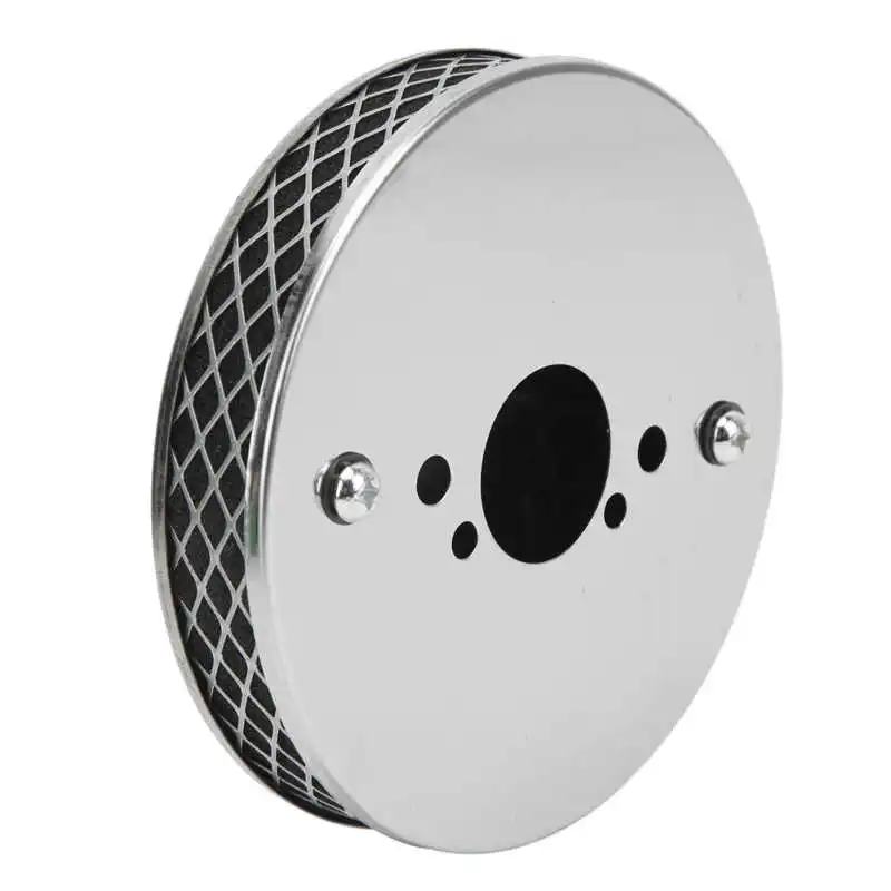 

Хромированный металлический прочный воздушный фильтр с высоким потоком 14x3 см для ремонта