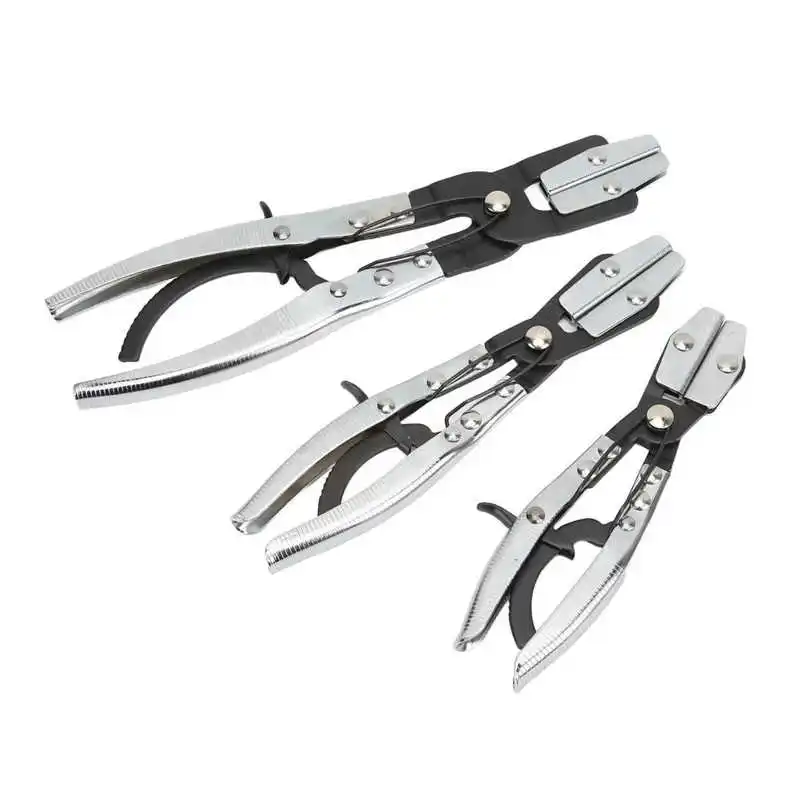 

Hose Clamps Pliers Kit Hose Pinch Off Pliers /Set Automatic Locking 8in 10in 12in for Brake Radiator Gas Fuel Lines