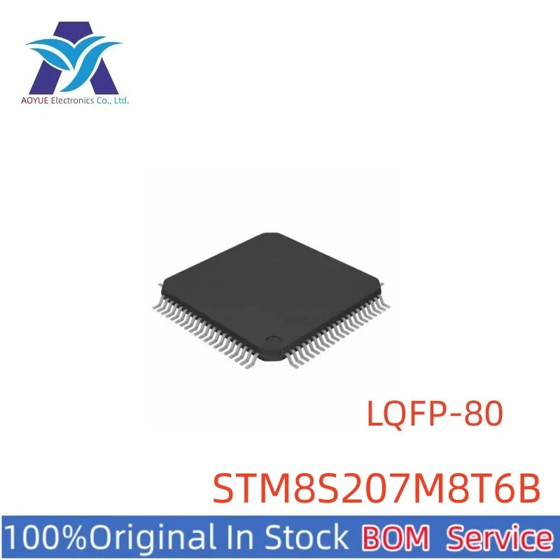 

New Original Stock IC Electronic Components STM8S207M8T6B STM8S207M8T6BTR STM8S207 STM8S 8-bit MCU Series One Stop BOM Service