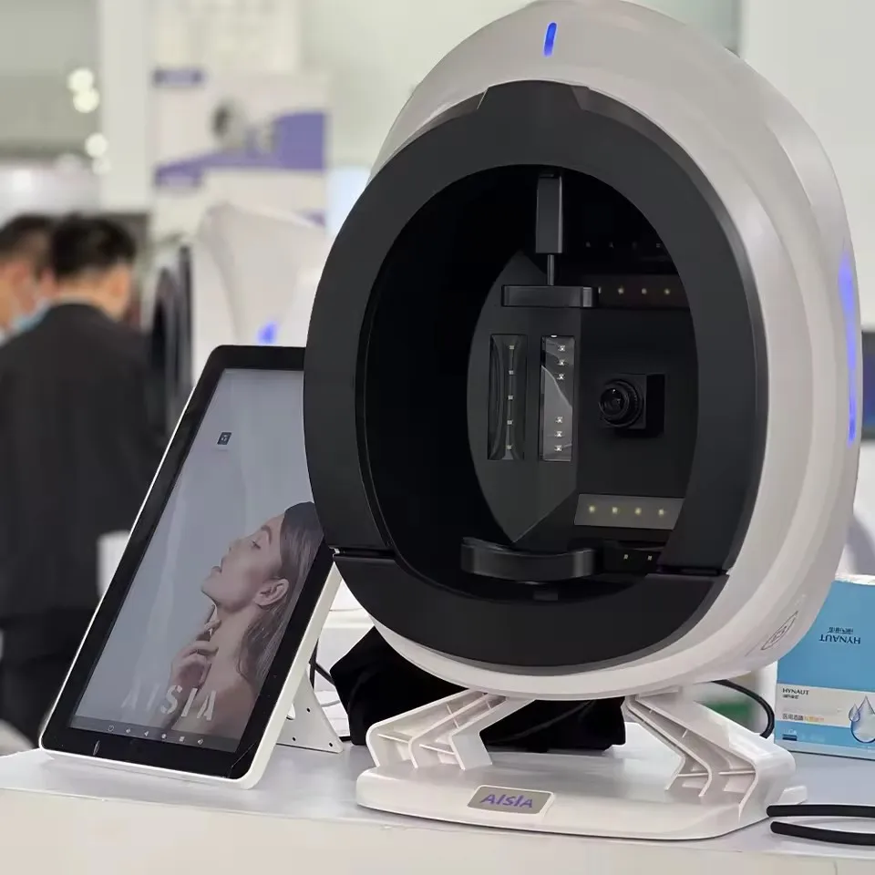 Фото Анализатор лица для кожи AISIA Q1 3D AI Обнаружение Диагностика проблем кожи 8-спектр Профессиональный анализ Оборудование для салонов красоты №3