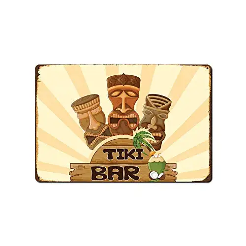 

Welcome to Plaque Beach Bar Vintage Metal Tin Signs Bar Pub Cafe Home Decor Wall Art Stickers Tiki Bar Poster