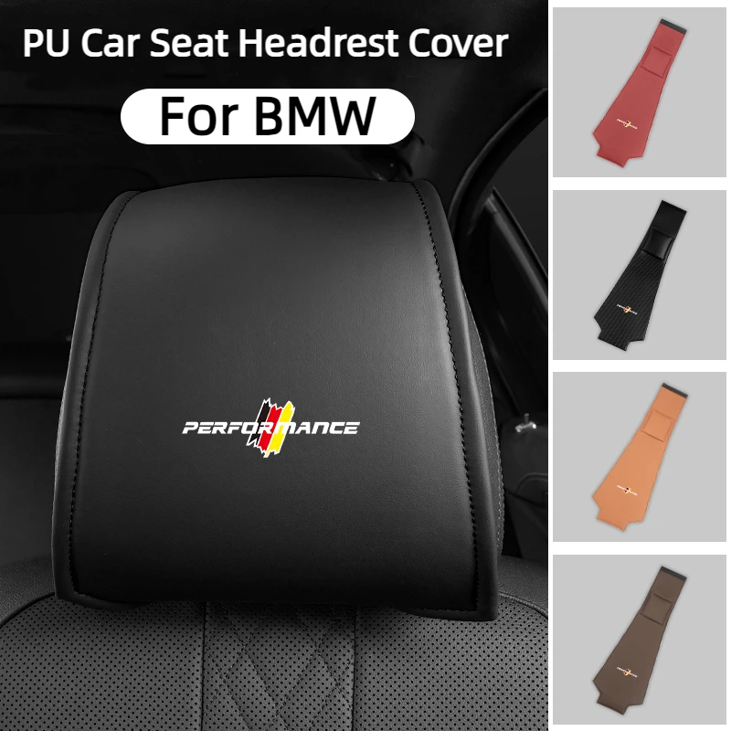 Чехол на подголовник автомобильного сиденья для BMW X1X2 X3X4 X5X6X7 G30 G20 G01 G02 G05 G06 G08 F30 F10