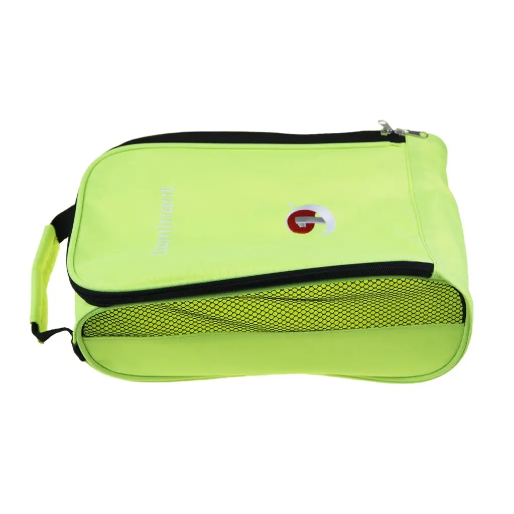

2 Pieces Golf Shoes Bag Outdoor Breathable Zippered Men/Women Carrier Bag Sport