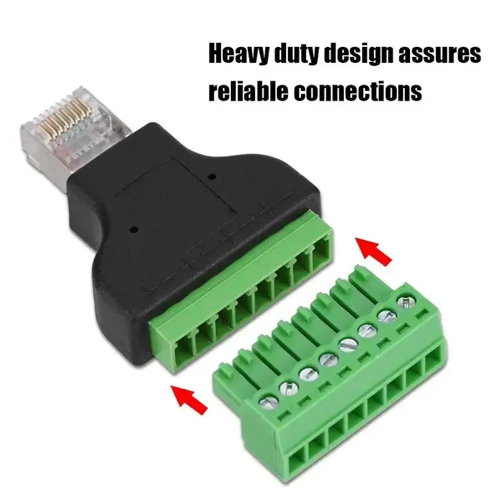 8 terminal. Rj45 connector to terminal adapter. адаптер rj45 - 8 pin терминал. разъём rj45 8pin уличный. rj45 ethernet male to 8 pin.