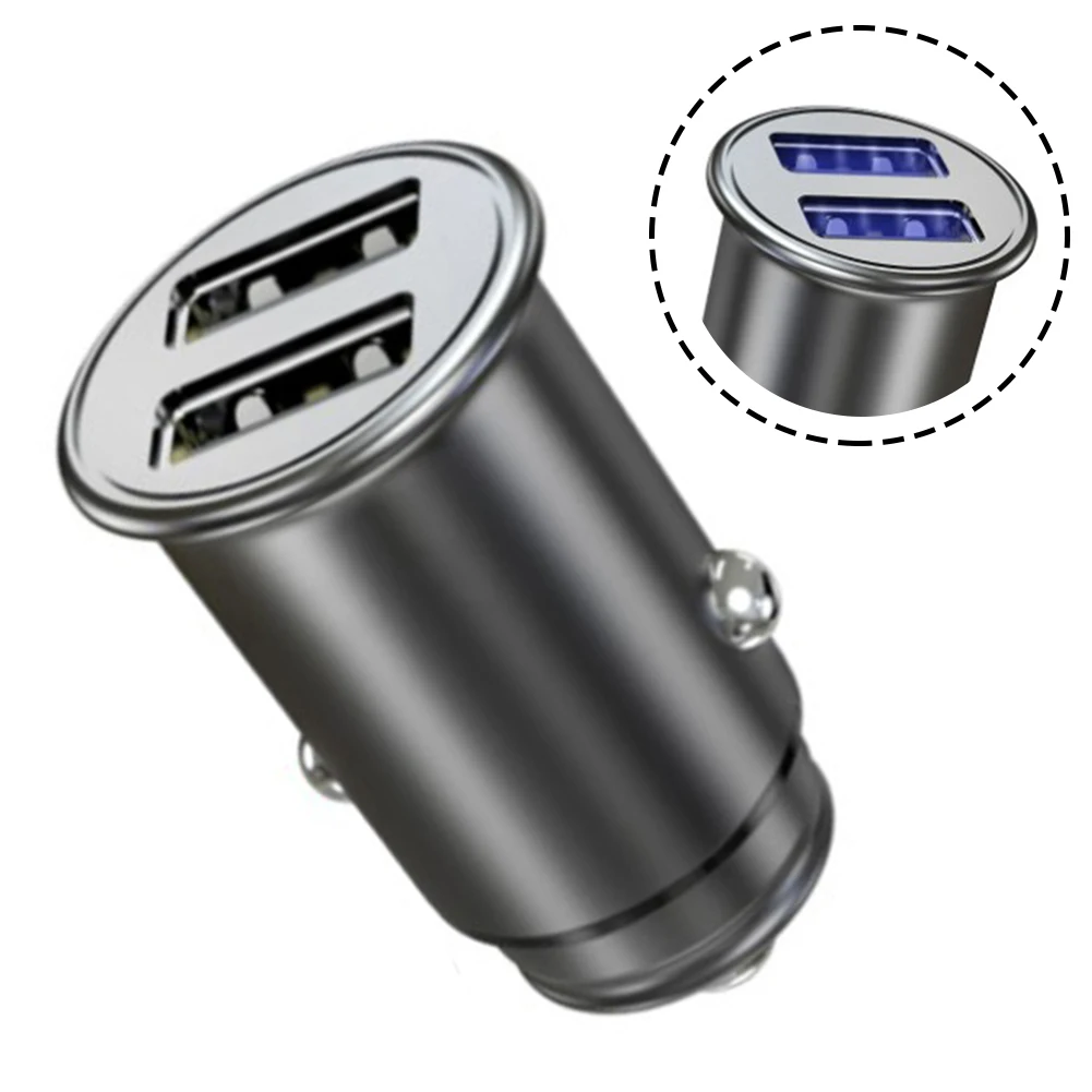 

Зарядное устройство в прикуриватель, два Usb-порта, 4,8 а/3,1 А