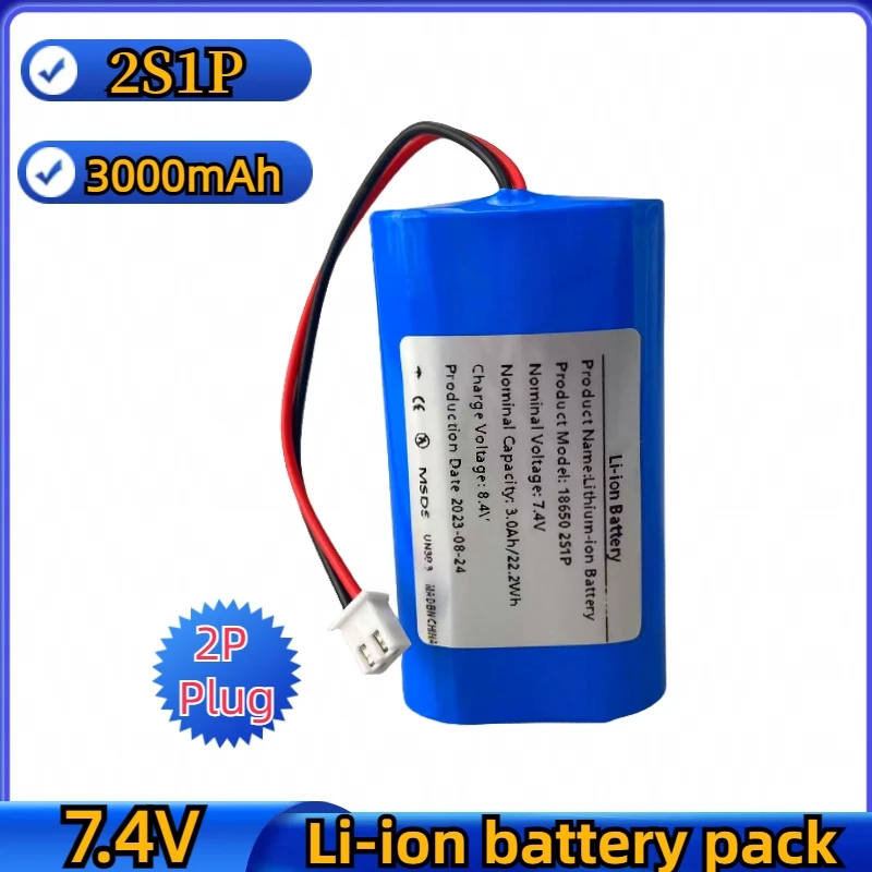 Аккумуляторная батарея 7 4 В 2S1P 18650