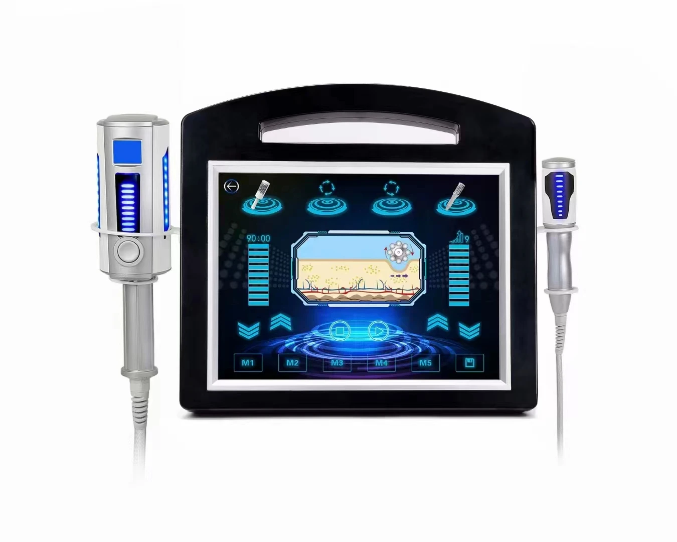 Профессиональный роликовый массаж терапия для похудения кровообращение