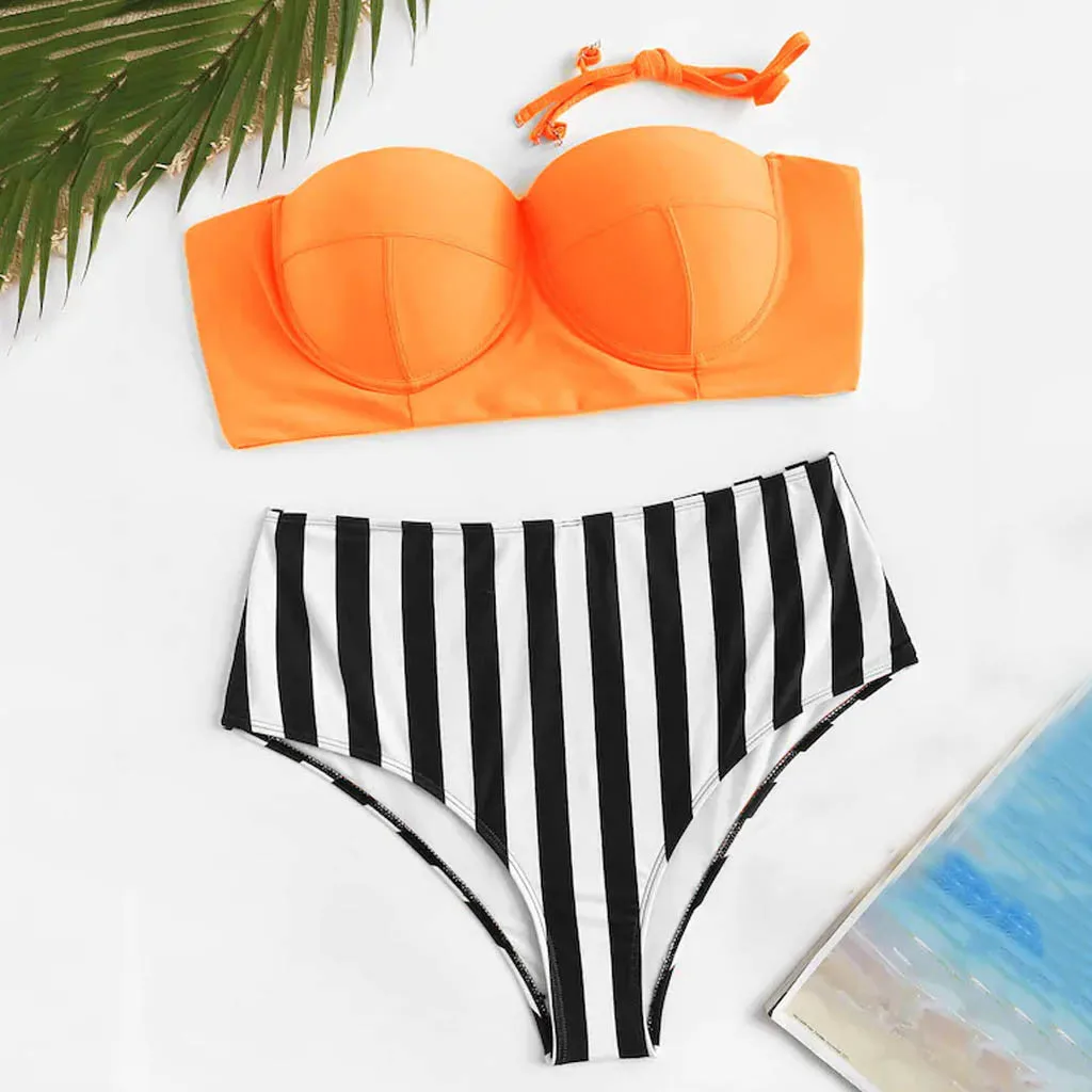 

Tribal Swimsuits for Women Women Print Push-Up Padded Bra Beach Bikini Women Swimwear Shorts Women Swimsuit Shorts Set