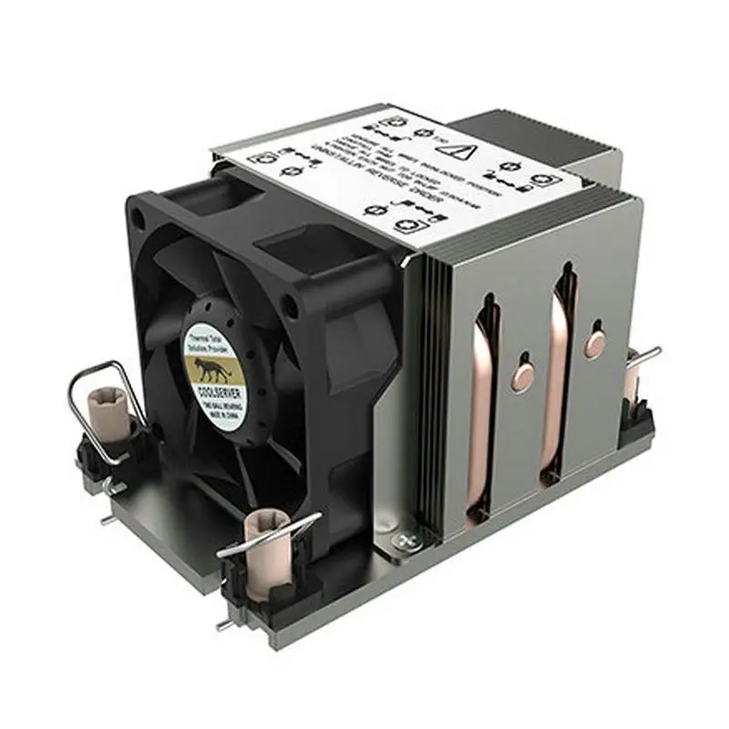 Узкий кулер 2U LGA4677 для сервера 2u чехол тепловой процессора с высокоскоростным
