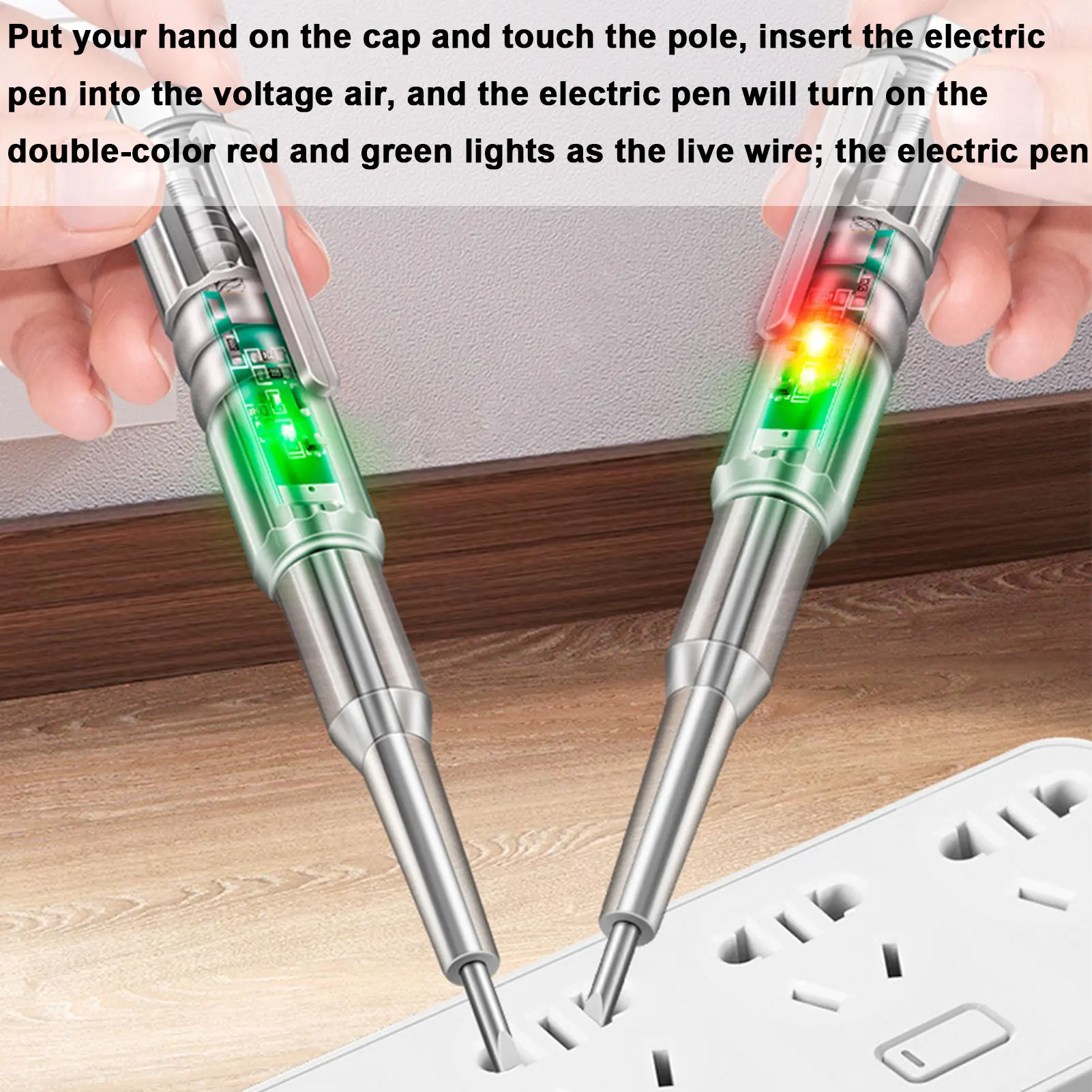 

Non-contact Intelligent Voltage Tester Pen Induction Test Pencil Voltmeter Circuit Tester Electrical Screwdriver Indicator Tool