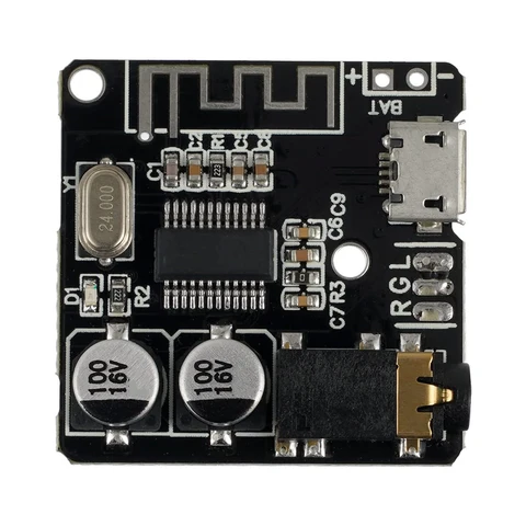 Звуковая коробка Bluetooth-совместимая плата стерео усилителя звука беспроводной модуль Amp сабвуфер электронный компонент