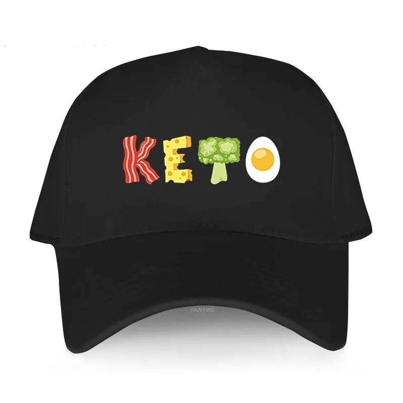Новинка бейсболка летняя повседневная спортивная шапочка Keto Low-Carb Diet nigikala