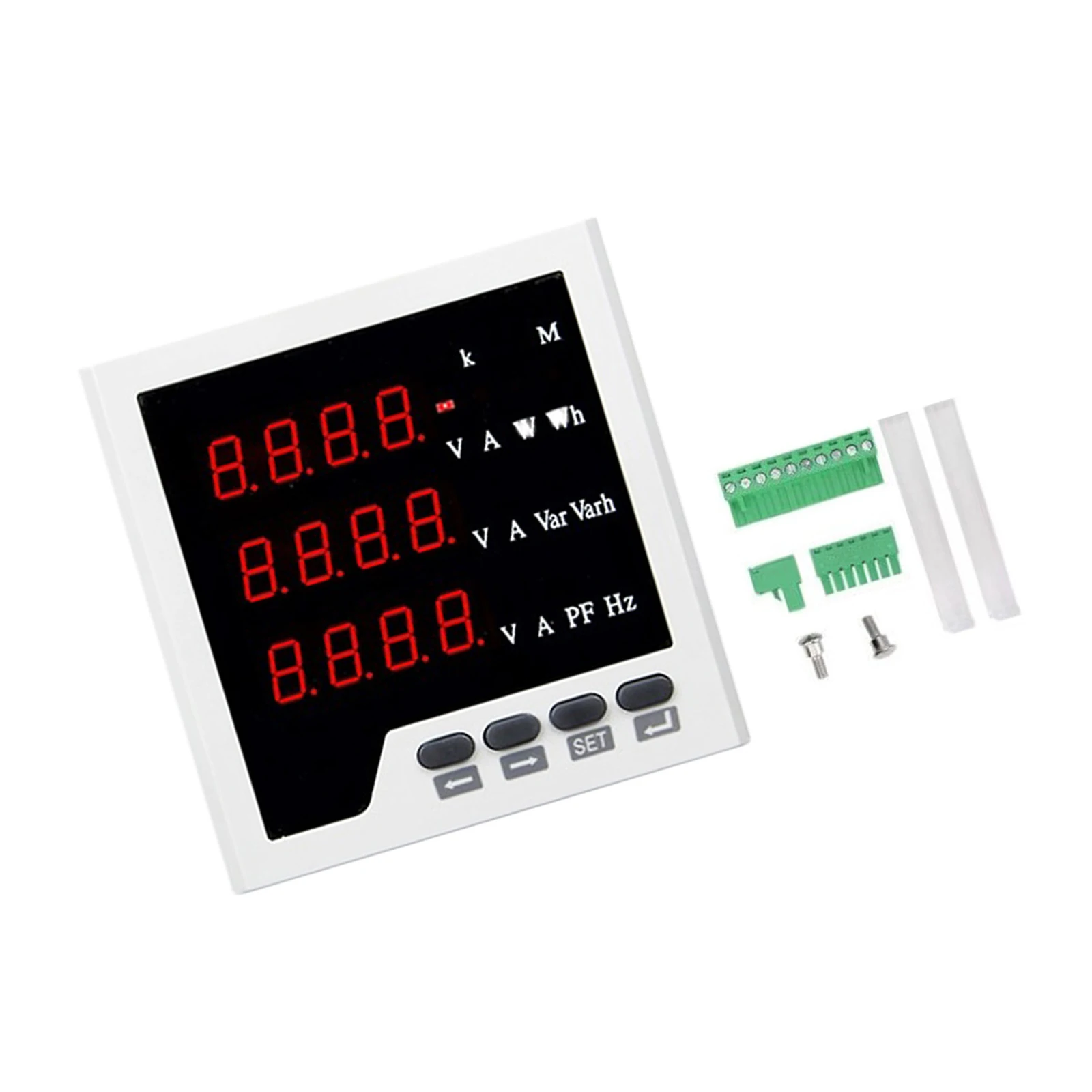 

Three-Phase Multifunctional Digital Energy Meter Voltage Current Display Programmable Electric Power Meter Smart Meter
