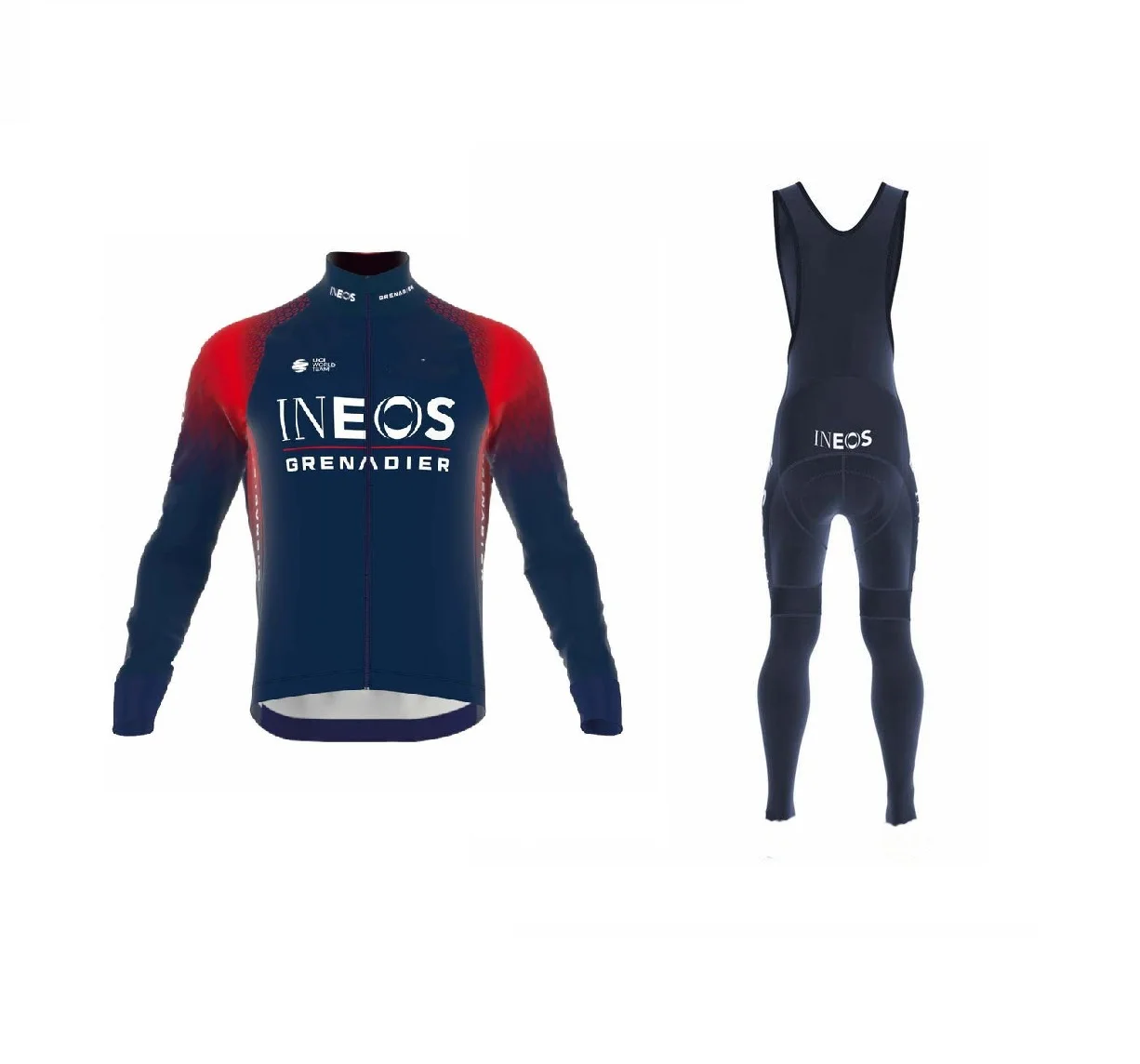 

SPRING SUMMER 2022 INEOS Grenadiers TEAM Cycling Jersey Long Sleeve Bicycle Clothing With Bib PANTS Ropa Ciclismo