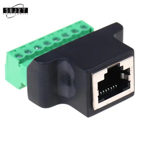 RJ45 гнездо на винтовую клемму SDJZT
