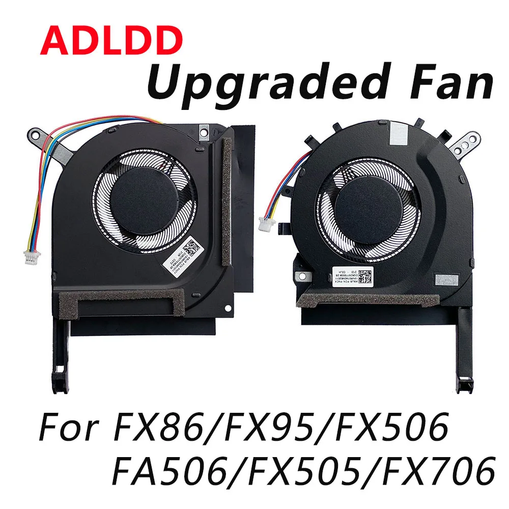 

GPU CPU Cooling Fans For ASUS TUF Gaming A15 FA506 IV FA506IU FA506IH FX506 IU FX506LH Cooler Radiator replacement laptop parts