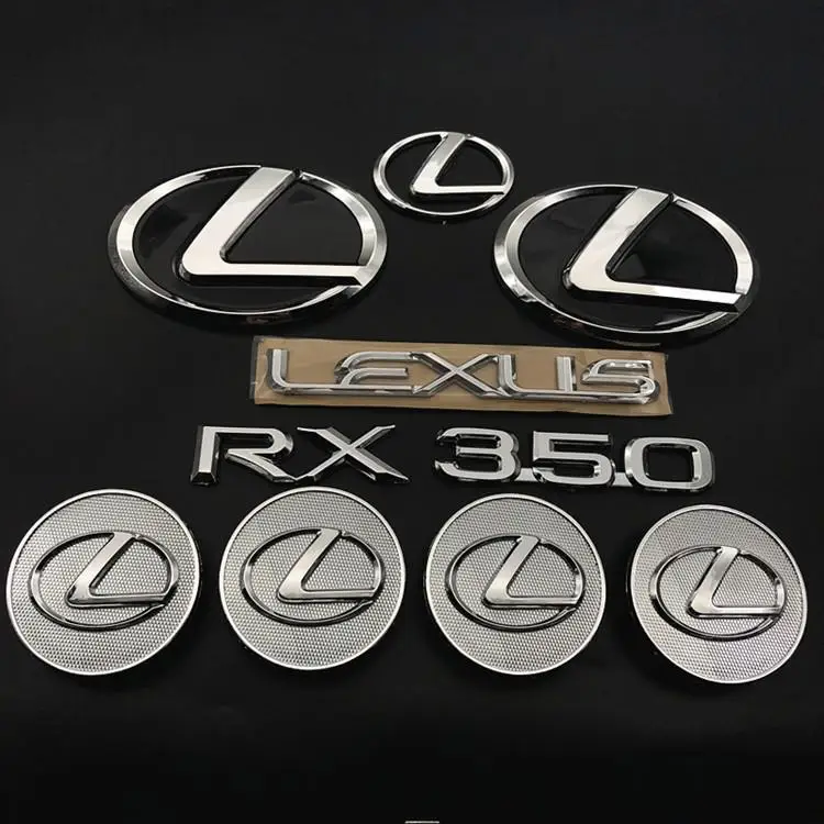 9 шт. передняя решетка для автомобиля задняя флейта Центральная Крышка рулевого