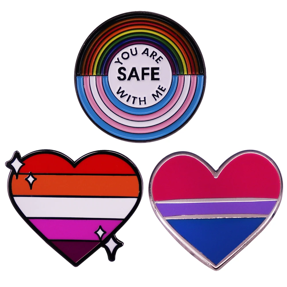 Бисексуальный Радужный Флаг ЛГБТ