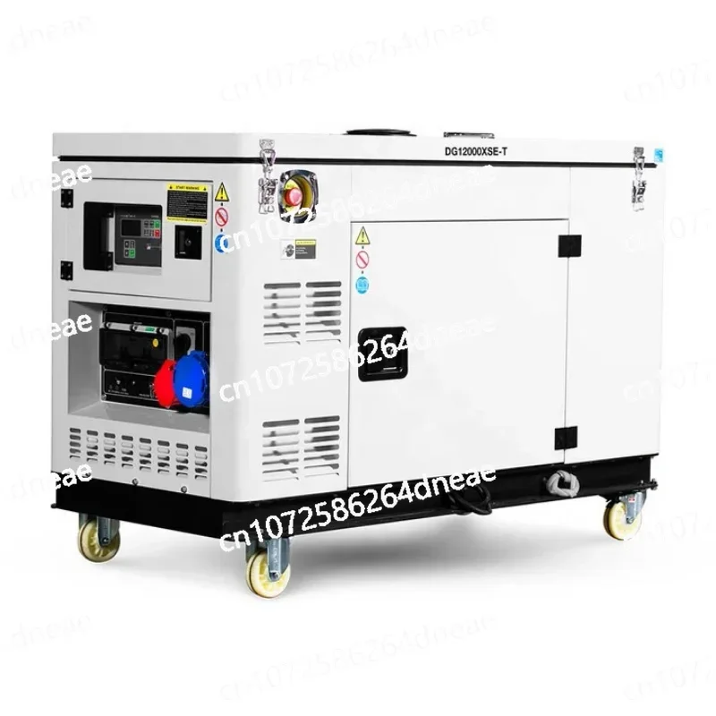 Генератор с дизельной звукоизоляцией 10 кВА водяным охлаждением 20 50 Гц/60 Гц