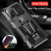 for samsung note 20 ultra case shockproof armor cover samsung galaxy note 10 plus car magnetic stand covers with belt clip funda