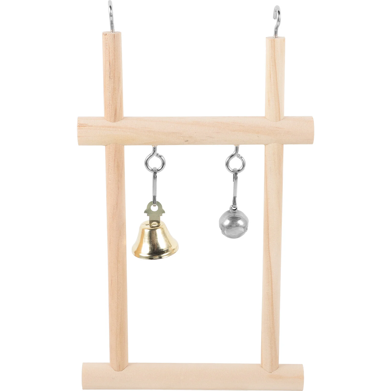 

Parrot Supplies Suspending Swing Cage Bird Parakeet Wood Toy Bite-resisting Wooden Accessories