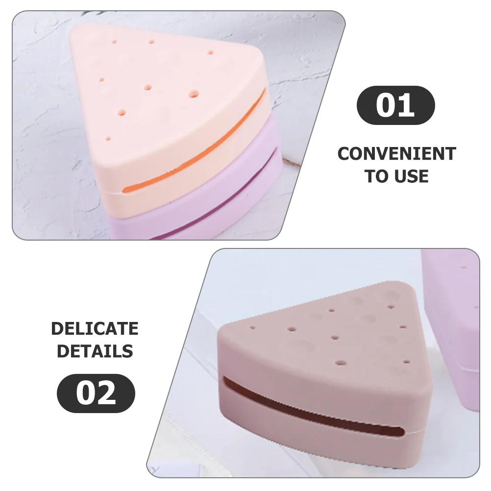 2 шт. треугольный чехол для пудры держатель губки макияжа аксессуары необходимая