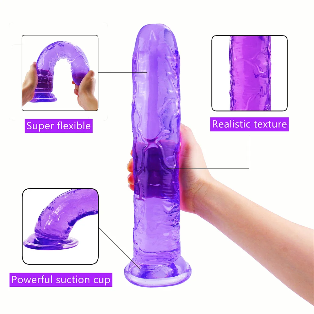 

Реалистичный фаллоимитатор XXL с присоской, гибкий огромный искусственный пенис для женщин, безопасный для тела, большой член, Анальная пробка, приблизительный магазин для взрослых