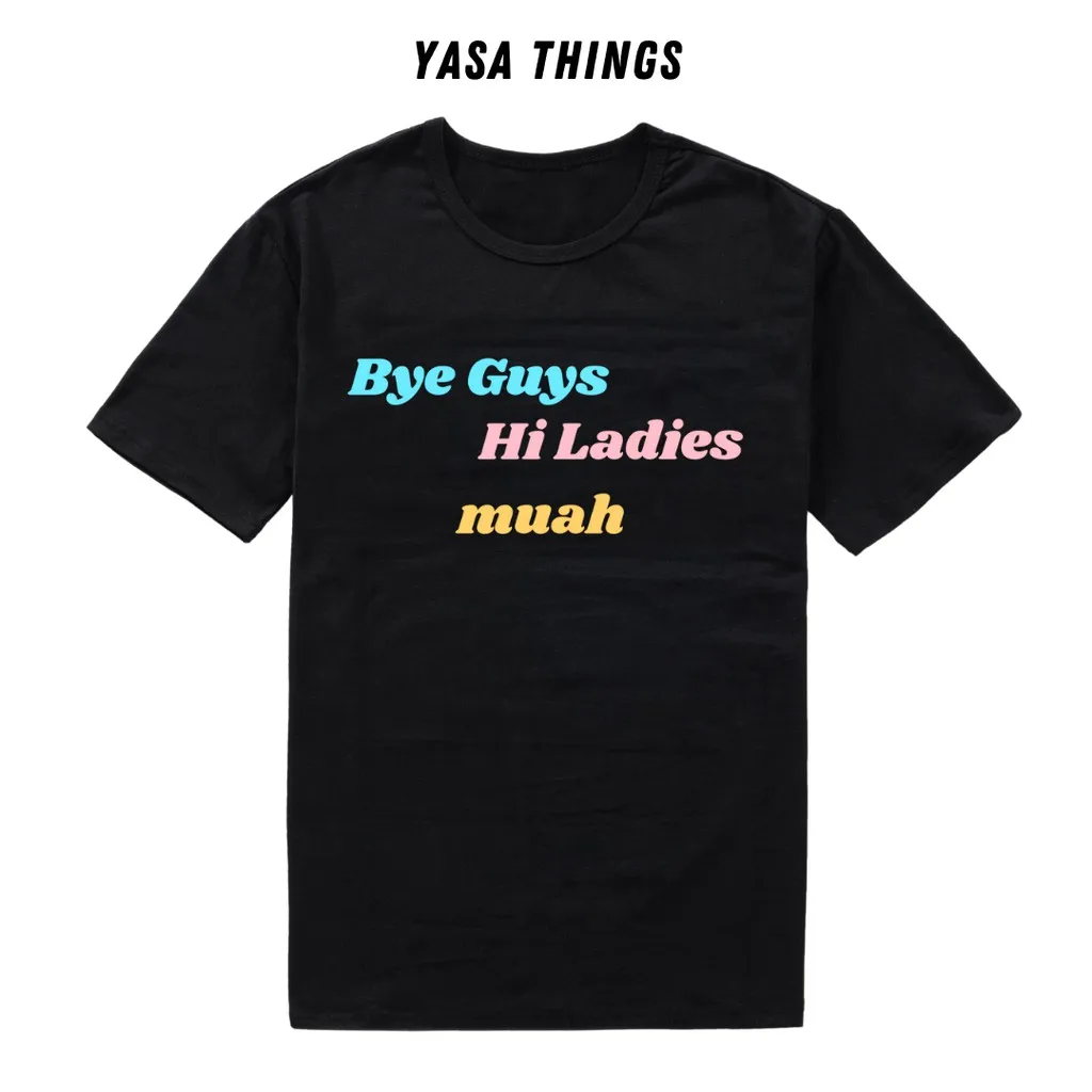 Футболка Bye Guys Hi Ladies Muah Block B Nillili Mambo |