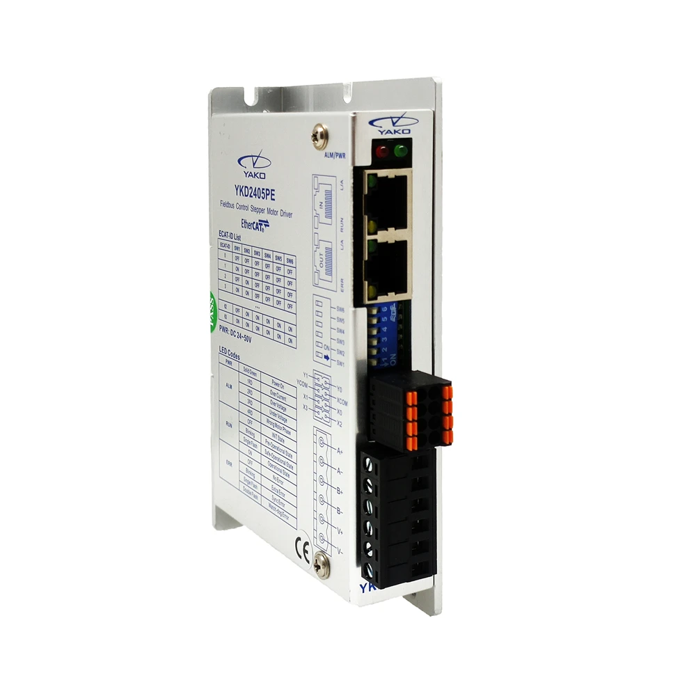 YKD2405PE 2-фазный драйвер шагового двигателя EtherCAT Fieldbus Control, новый и оригинальный YAKO (art.: 3920cd44aa865) - 3920cd44aa865