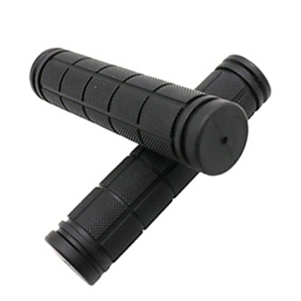 

2x Bicycle Bike Handle Handlebar 22mm X 120mm Anti Slip Rubber Grip Cycling Anti-slip Waterproof Tricycle Scooter Handlebar