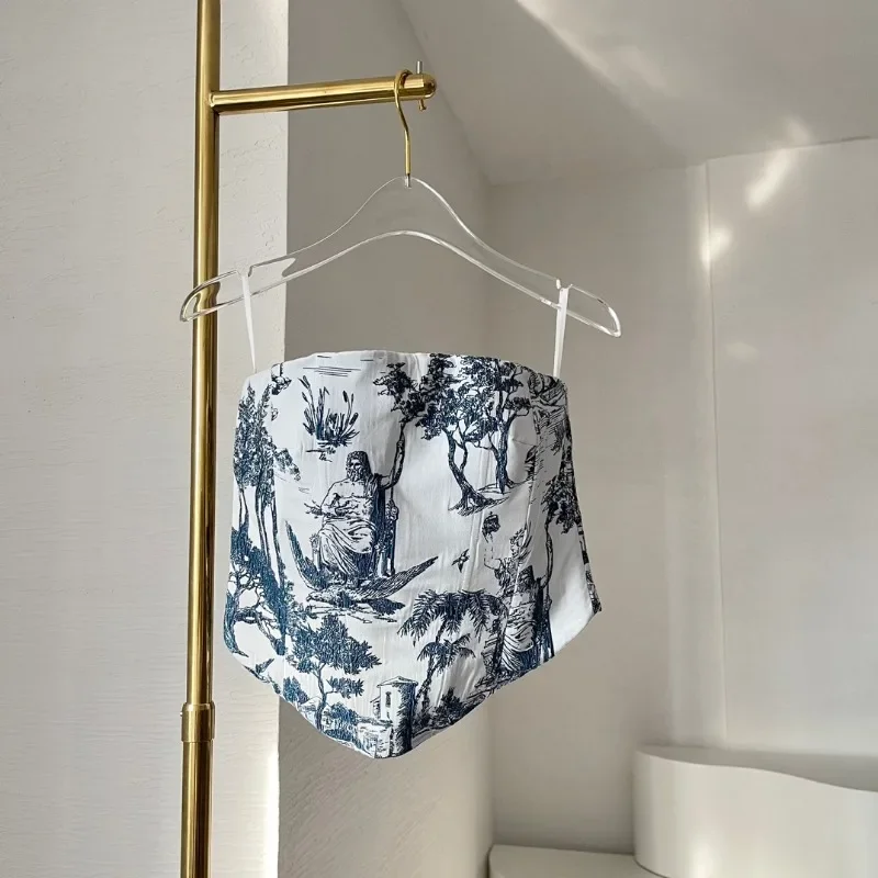 Лето 2025 серая Цветочная печать искусственная кожа сексуальная