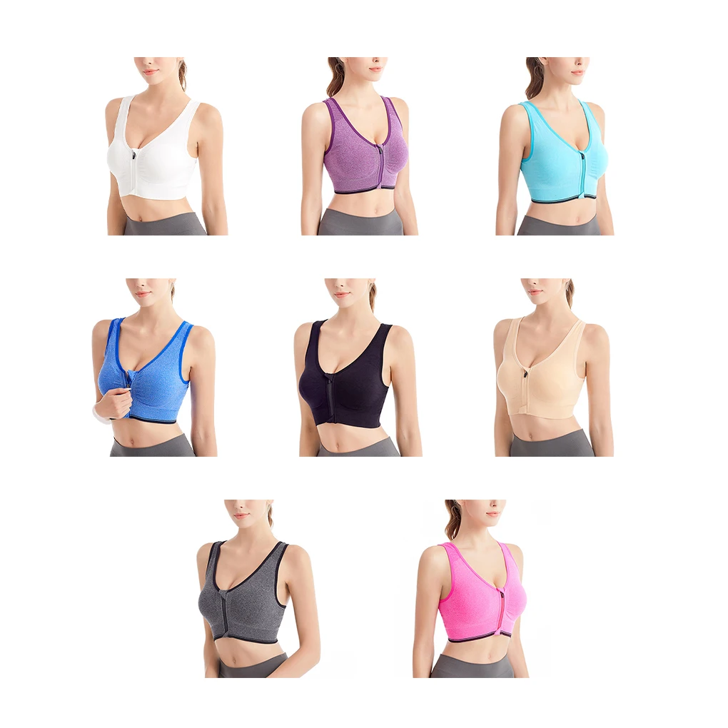 

3pcs set Stay Cool And Confident Sports Bra - Wide Range Of Colors To Choose Seamless Bras Top Fitness Sportswear gray M