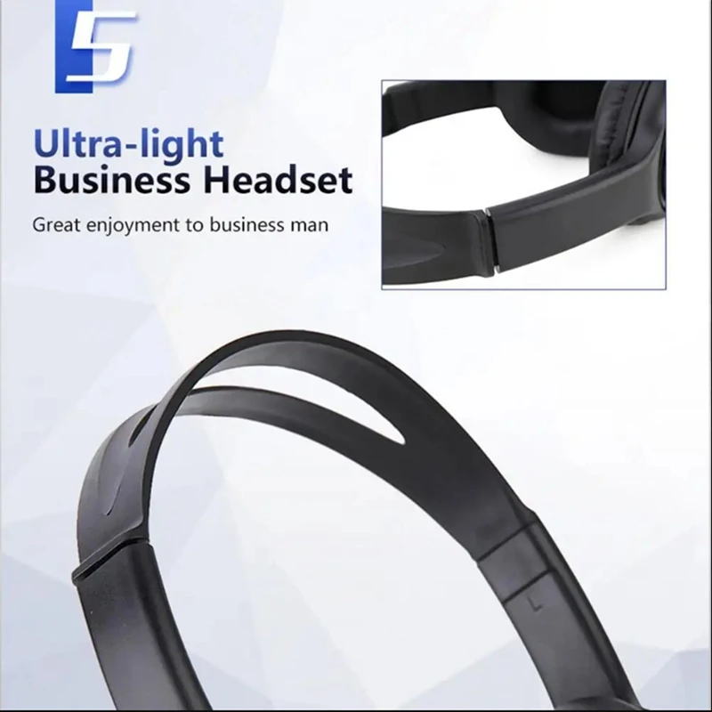 Computer Teaching Telephone Headset With Microphone Type-C For Zoom Skype Office Call Center 1Set