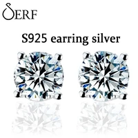 jerf woman earring s925 sterling silver luxury earring studs trend jewelry accessories earrings new fashion jewelry 2022 gifts