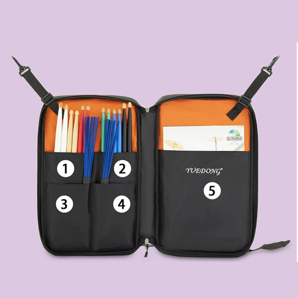 

Bag Drumsticks Bag Drumsticks High Quality Oxford Cloth 1 X Drumsticks Bag Accessories Backpack Black Brand New