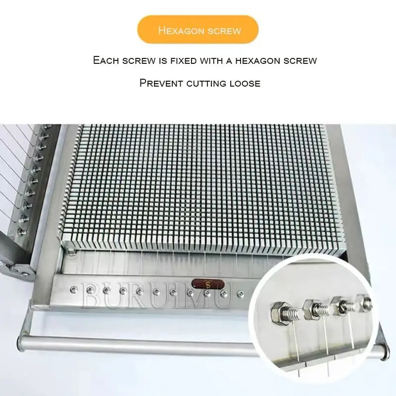 Ручная машина для резки гитары шоколада мягких конфет резак сырого трюфеля