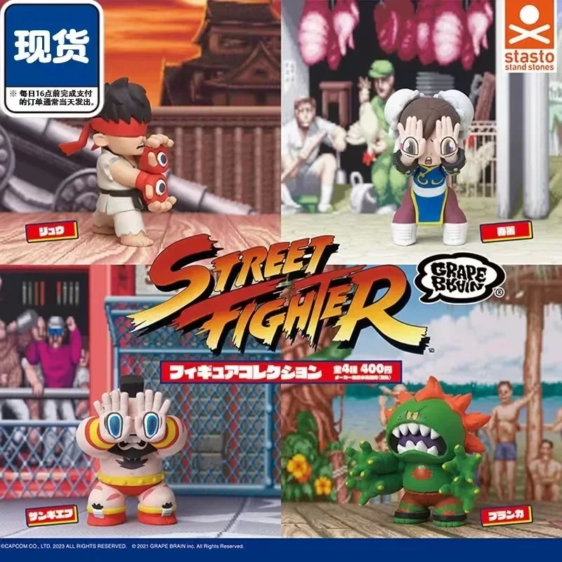 Японская натуральная масштабная модель Gacha Hellcat Street Fighter совместная подпись Ryu