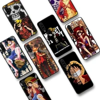 bandai one plece anime luffy phone case for xiaomi 9 mi8 f1 9se 10lite note10lite mi8lite xiaomi mi 5x