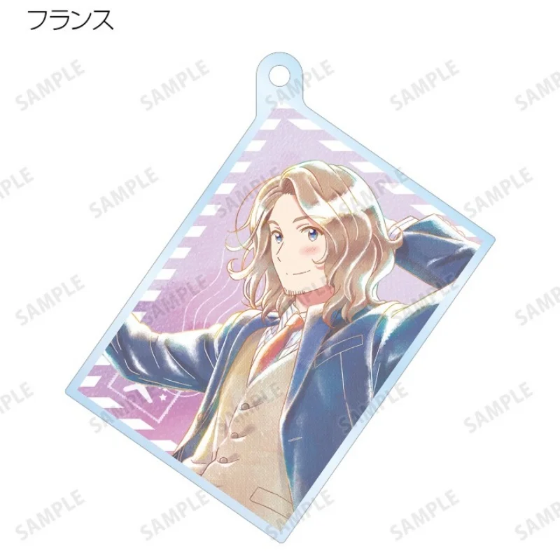 Фото Оптовый магазин аниме-товаров: Hetalia World ★ Новый стильный акриловый брелок Stars для зонта, украшений, подвеска для телефона, 6 см, подарки №3