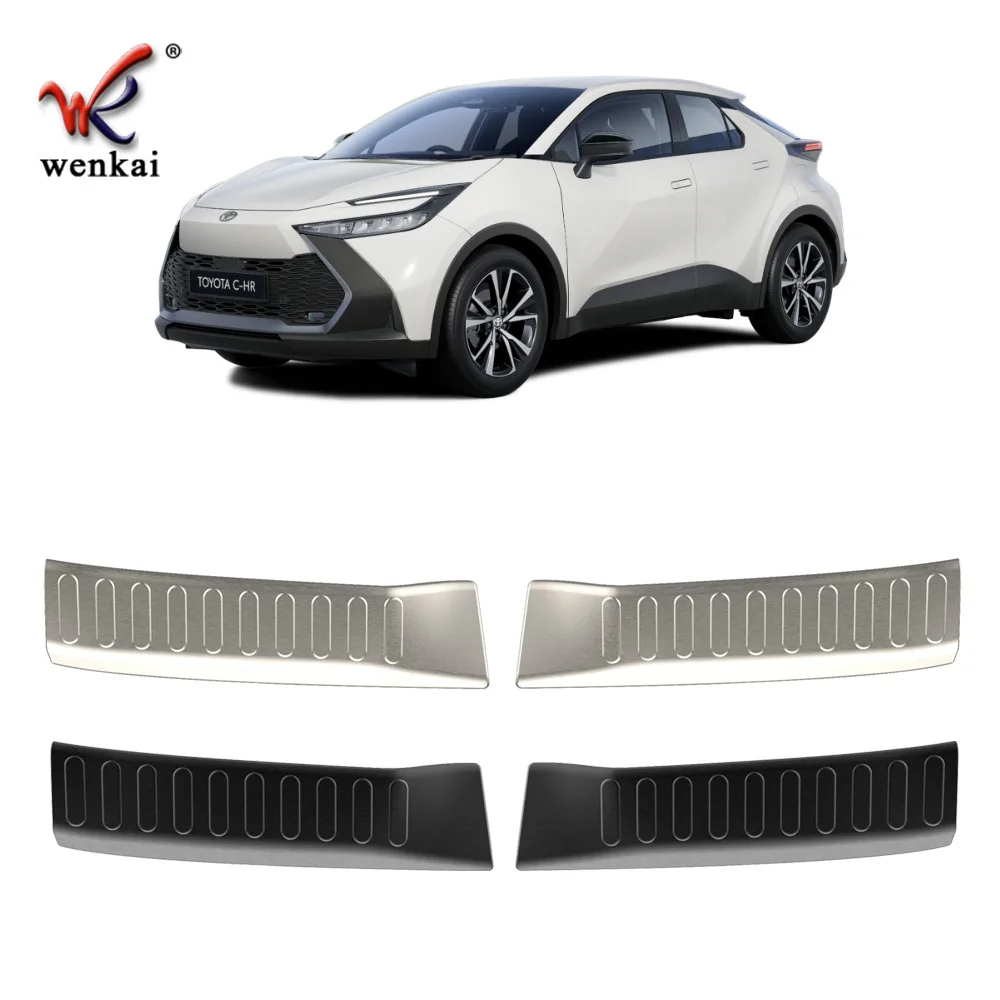 Для Toyota CHR C-HR 2024 2025 накладка на порог задней двери автомобильные аксессуары из